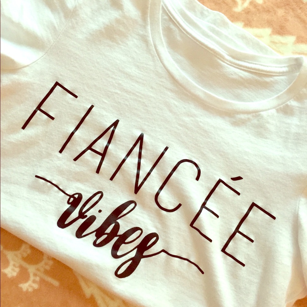 Fiancée Vibes tee👰🏼💍